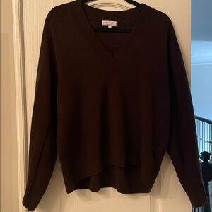 Madewell Cashmere V-Neck Sweater